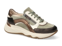 chaussure mobils lacets laonie marron noyer